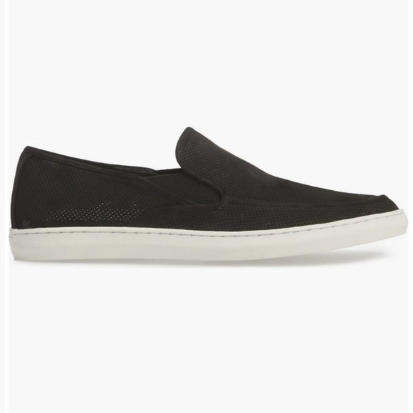 New Men\'s Shoes Perforated Suede Slip-On Size 11-11.5 main image 13